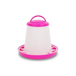 Kuiken voersilo 1kg roze