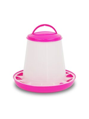 Kuiken voersilo 1kg roze