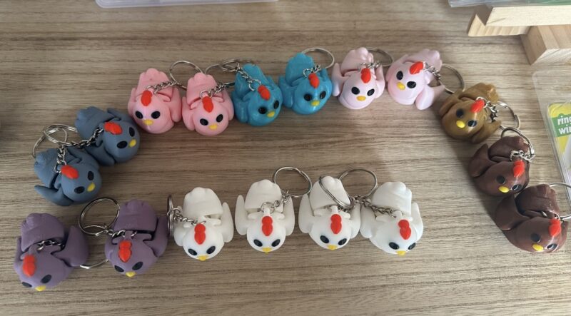 Sleutelhanger kip Sleutelhanger kip