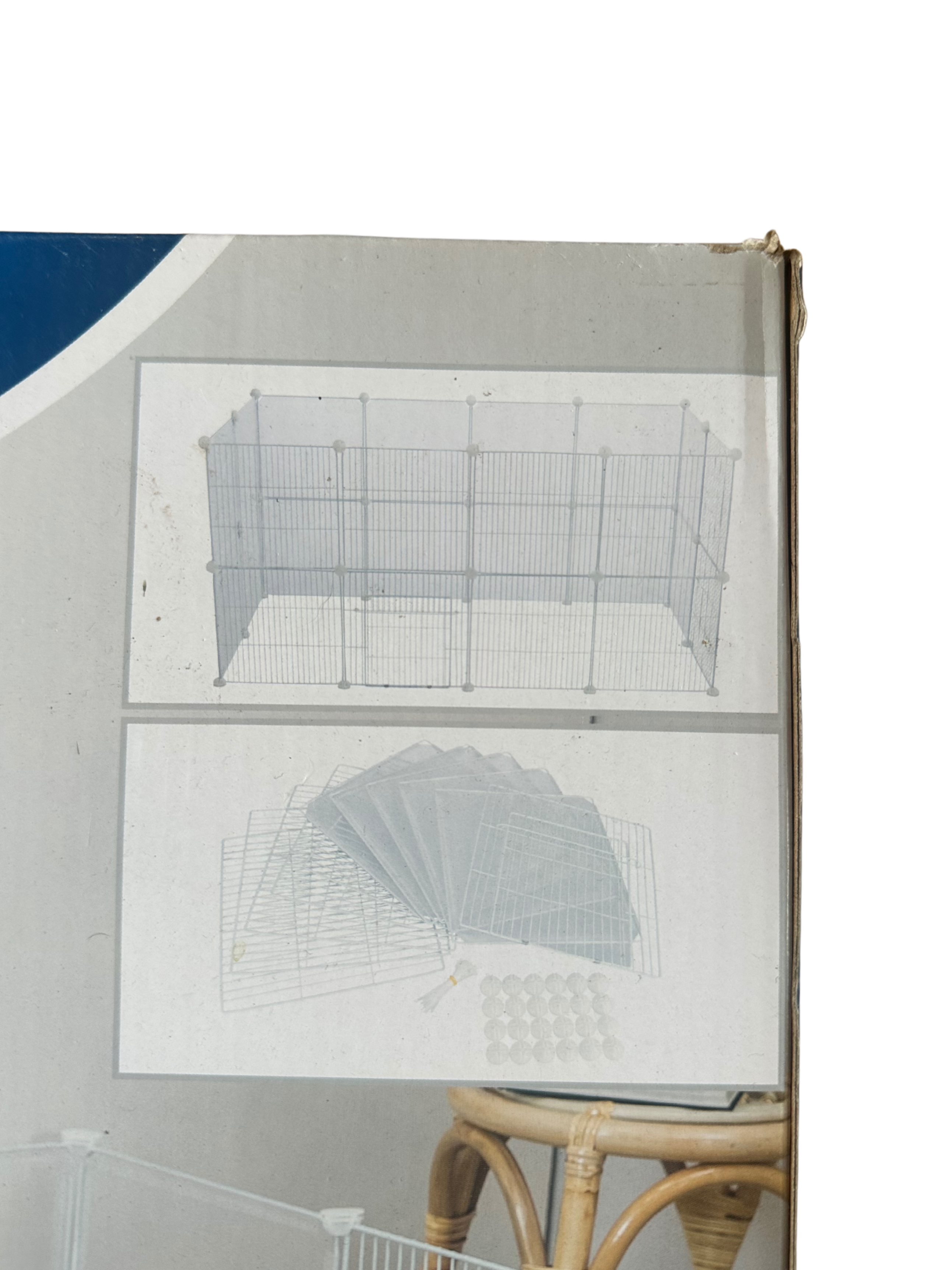 Kuiken ren voor in huis