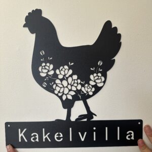 Kippenhok bord Kakelvilla
