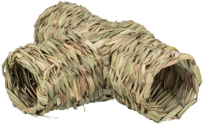 Grastunnel voor kwartels