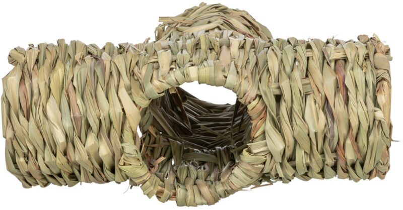 Grastunnel voor kwartels