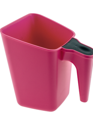 Voerschep roze 2L ergonomisch